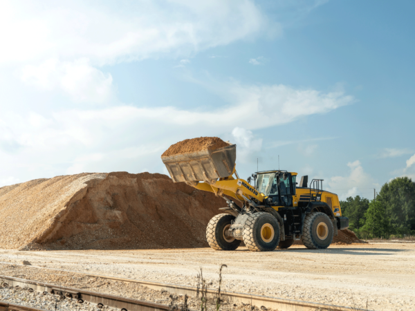 Loader with full Bucket